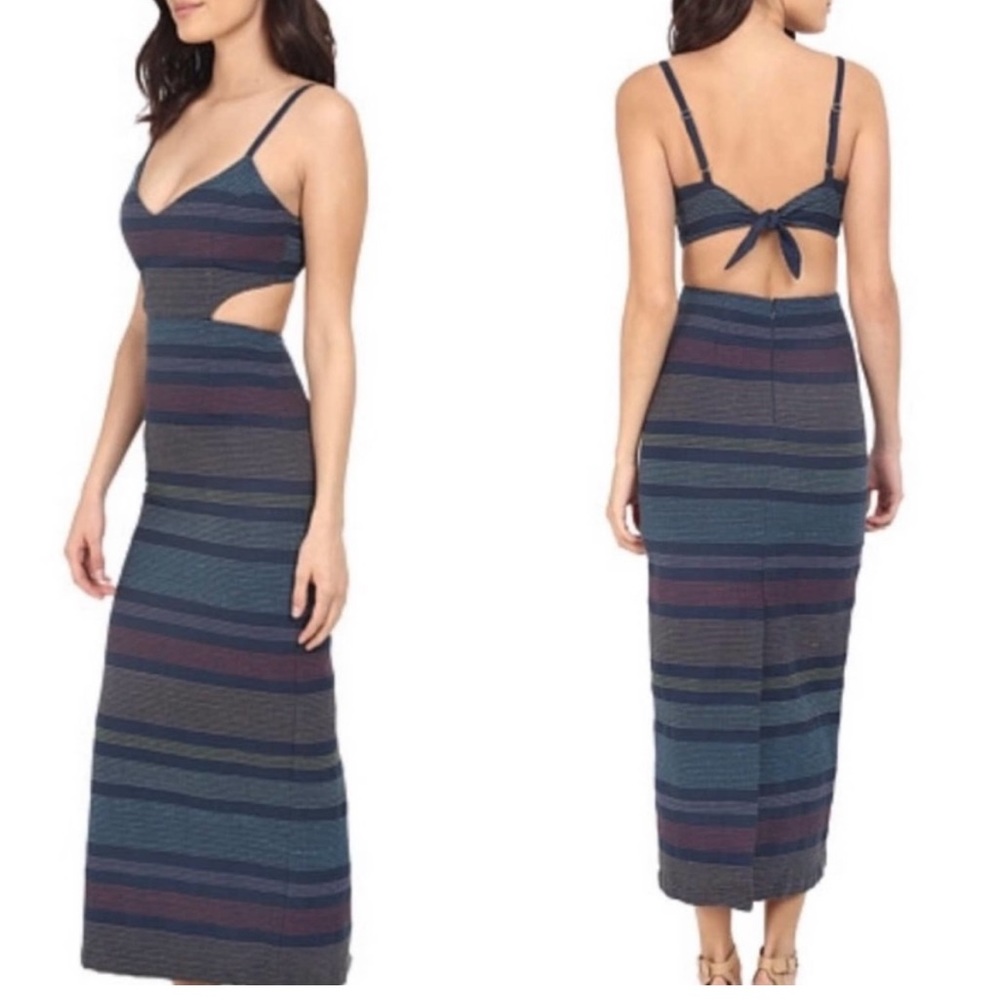 NWT Mara Hoffman Embroidered Cut Out Dress Sz 0